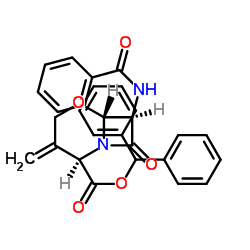 (2R,6R,7R)-Benzhydryl 7-benzamido-3-methylene-8-oxo-5-oxa-1-azabicyclo[4.2.0]octane-2-carboxylate picture