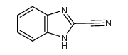 1H-苯并咪唑-2-甲腈结构式