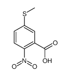 5-甲基硫代-2-硝基苯甲酸结构式