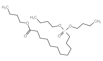 butyl 11-dibutoxyphosphorylundecanoate structure