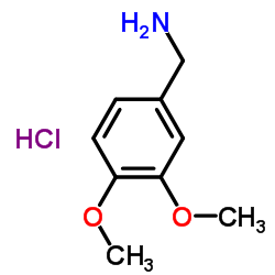 3,4-二甲氧基苯甲酰胺盐酸盐结构式