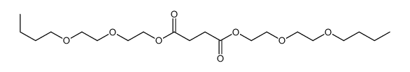 bis[2-(2-butoxyethoxy)ethyl] butanedioate Structure