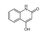 2-羟基喹啉-4(1H)-酮结构式