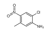 2-氯-5-甲基-4-硝基苯胺结构式