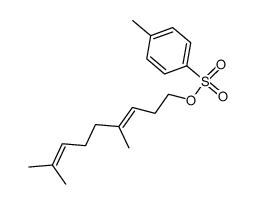 homogeraniol p-toluenesulfonate ester Structure