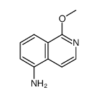 1-methoxyisoquinolin-5-amine结构式