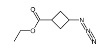 ethyl 3-azidocyclobutanecarboxylate结构式