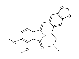 (Z)-N-methylhydrastine结构式