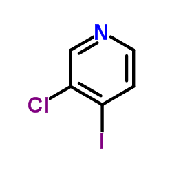 3-氯-4-碘吡啶结构式