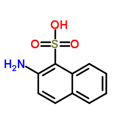 2-萘胺-1-磺酸结构式