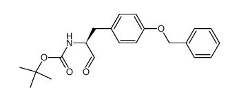 Boc-O-苄基-L-酪氨酸醛结构式