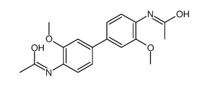 N,N'-Diacetyldianisidine structure