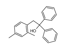 2-(2,4-dimethyl-phenyl)-1,1-diphenyl-ethanol Structure