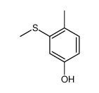 4-methyl-3-methylsulfanylphenol结构式