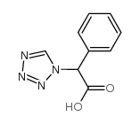 苯基(1H-四唑-1-基)乙酸结构式