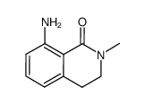 8-amino-2-methyl-3,4-dihydroisoquinolin-1(2H)-one Structure