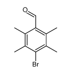 4-bromo-2,3,5,6-tetramethylbenzaldehyde Structure