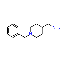 1-苄基哌啶-4-甲胺结构式