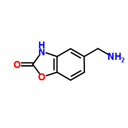 5-(Aminomethyl)-1,3-benzoxazol-2(3H)-one Structure