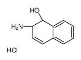(1R,2R)-反式-2-氨基-1,2-二氢-1-萘酚盐酸盐结构式