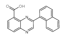 3-萘-1-喹噁啉-5-羧酸结构式