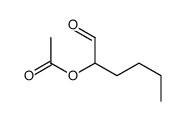 1-oxohexan-2-yl acetate结构式