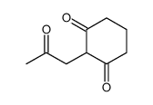 2-(2-oxopropyl)cyclohexane-1,3-dione结构式