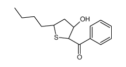 [(2S,3R,5R)-5-butyl-3-hydroxythiolan-2-yl]-phenylmethanone结构式