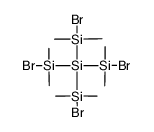 tetrakis(dimethylbromosilyl)silane结构式