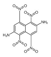 1,4,5,8-Tetranitro-2,6-naphthalenediamine结构式