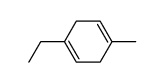 1-Ethyl-4-methyl-1,4-cyclohexadien Structure