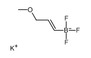 Potassium (E)-3-Methoxyprop-1-enyltrifluoroborate Structure