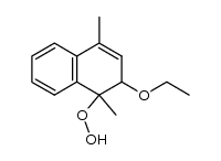 2-ethoxy-1,4-dimethyl-1,2-dihydro-1-naphthyl hydroperoxide Structure