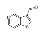 Thieno[3,2-c]pyridine-3-carbaldehyde Structure