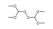 bis(dimethoxymethyl) peroxide Structure