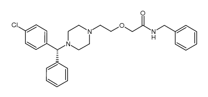 levocetirizine N-benzyl amide Structure
