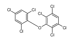 1,2,4,5-tetrachloro-3-(2,4,6-trichlorophenoxy)benzene Structure