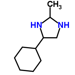 4-Cyclohexyl-2-methylimidazolidine结构式