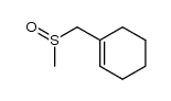 methyl-(1-cyclohexenylmethyl)sulfoxide Structure