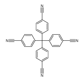 四(4-氰基苯基)甲烷结构式
