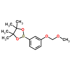 3-(Methoxymethoxy)phenylboronic Acid Pinacol Ester structure