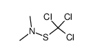 trichloro-methanesulfenic acid dimethylamide Structure