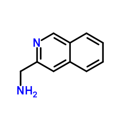 3-氨甲基异喹啉结构式