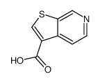 噻吩并[2,3-c]吡啶-3-羧酸结构式