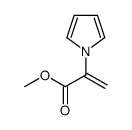 1H-Pyrrole-1-aceticacid,alpha-methylene-,methylester(9CI)结构式