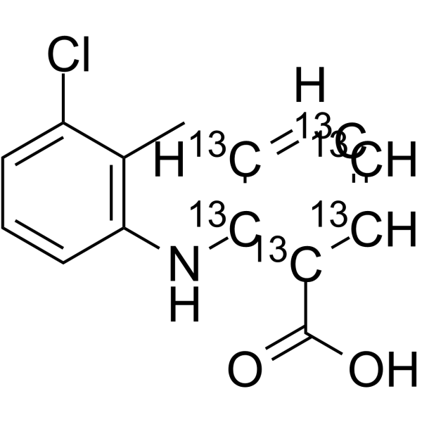 TolfenaMic acid-13C6 Structure