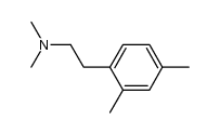 2-(2,4-dimethylphenyl)-N,N-dimethylethanamine Structure