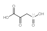 (hydroxyphosphinyl)pyruvic acid结构式