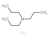 1-Propanamine,N,N-dipropyl-, hydrochloride (1:1) Structure