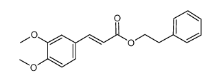 Caffeic Acid Dimethyl Ether Phenethyl Ester Structure
